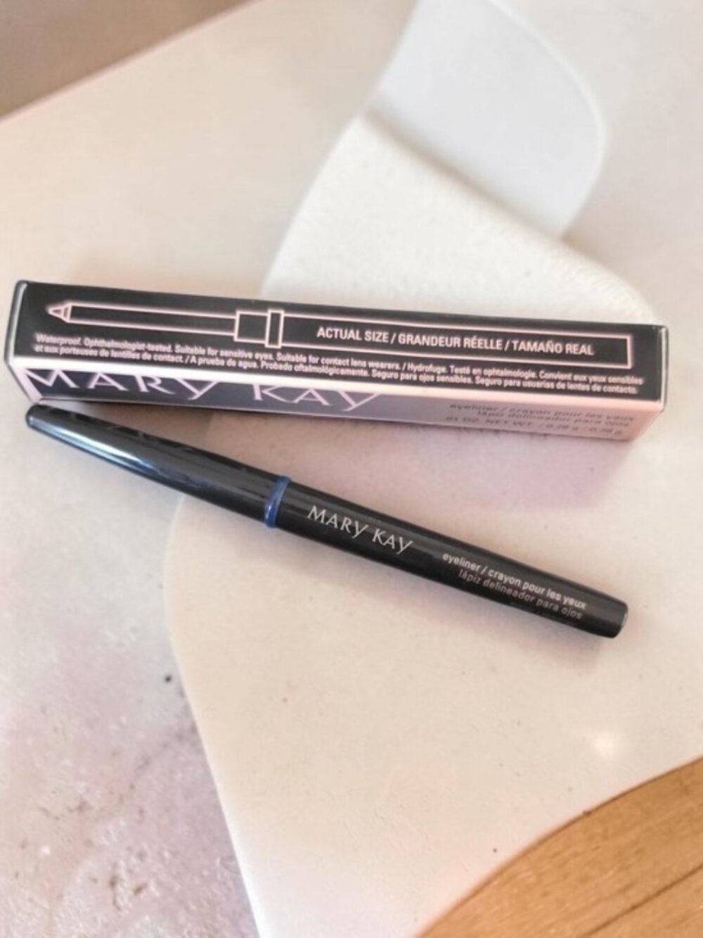 Mary Kay Navy Retractable Eye Liner Pencil ✨NIB✨
